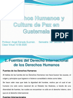 Fuentes Del Derecho Interanacional de Los Derechos Humanos Clase Virtual 10-06-2020