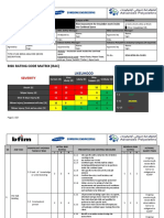 Risk Assessment - Confined Space. SESA-BFIM-RA-CS-001