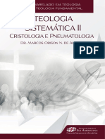 Apostila - Teologia Sistemática II - Cristologia e Pneumatologia