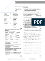 ECA2plus Tests Language Test 7A