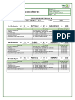 R-TESVG-ACA-05 Calend Exámenes - SEP2022 - MAR2023