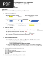 CLASS 6 CHAPTER 9 - INTRODUCTION TO MS SMALL BASIC Ans Key