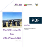 Marco Legal de Las Organizaciones