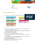 Group Oral Presentation Instructions