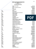 Estado de Situación Financiera