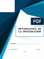 Metodologia de Investigacion