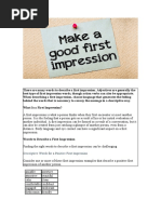 First Impression PDF