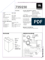 JBL PRX735 Service ID9839