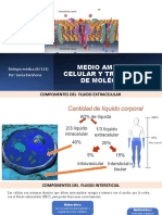 Medio Ambiente Celular y Transporte de Sustancias