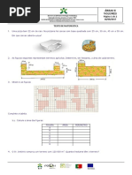 Teste de Areas e Volumes