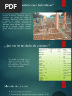 1.4 Cálculo de Unidades de Consumo