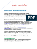 Approches Et Méthodes PDF