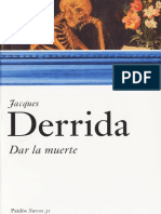 Derrida - Dar La Muerte