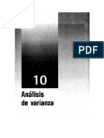 Análisis de La Varianza