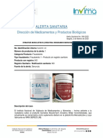 Alerta - DYMATIZE MUSCLETECH (CREATINA 300GRAMOS MONOHIDRATADA)