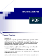 Definição Variáveis Bidimensionais Documento PDF