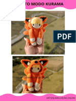 Naruto Modo Kurama Arts Amigurumi