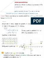 Curvas Planas y Ecuaciones Paramétricas