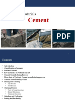 Engineering Materials: Cement