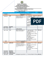 Weekly Home Learning Plan & WLP - Grade 6 Q4