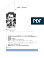 Biografia Pablo Neruda