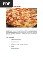 Recetas 8 Pizzas