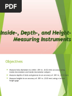 Inside-, Depth-, and Height-Measuring Instruments