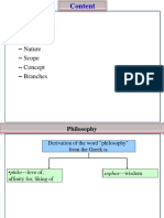 WIN SEM (2022-23) RES7009 TH AP2022236000802 Reference Material I 06-Jan-2023 L02 - Introduction To Philosophy