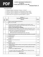 Xi CS SQP Set 1