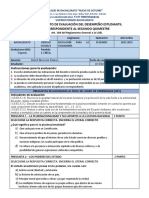 Examen Ciudadania 2do K - Quimestre 2