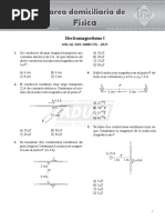 Física: Tarea Domiciliaria de