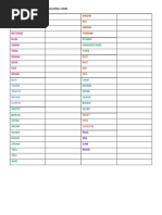 UNIT 2 P. 13 Past Forms Exercises and SPEAKING