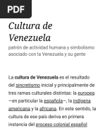 Cultura de Venezuela - Wikipedia, La Enciclopedia Libre