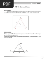 TD2 Electrostatique