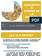 Etapas de La Historia