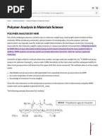 NMR End-Group Analysis