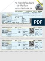 Permisos Municipales Nunoa UJ6633