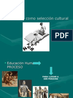 Currículo Como Selección Cultural