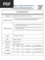 Working at Height Training Report