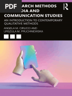 Angela M. Cirucci, Urszula M. Pruchniewska - UX Research Methods For Media and Communication Studies - An Introduction To Contemporary Qualitative Methods