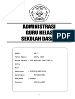 Administrasi Guru Kelas SD