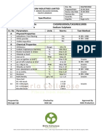 Sodium Sulfate Anhydrous-TDS - Grasim