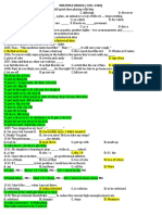 Answer Key To Multiple Choice 1301 1500