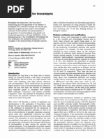 Bio Catalysis