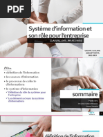 Système D'information Et Son Rôle Pour L'entreprise