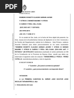 Sentencia (Causa #19.793) Ruidos Molestos - Tolerancia Vecinos - Ambiente Sano