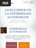 SVR Cursos Jornada Actualizacion Lupus Noviembre 2018 Anticuerpos Enfermedad Autoinmune