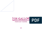 HRHCPC Ayb Losgallos Menu 21.5X28CM