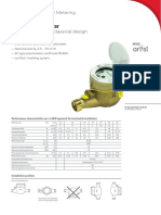 Datasheet Elster Honeywell M100i Multi Jet Water Meter