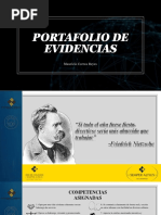 Ejemplo Portafolio de Evidencias 2022